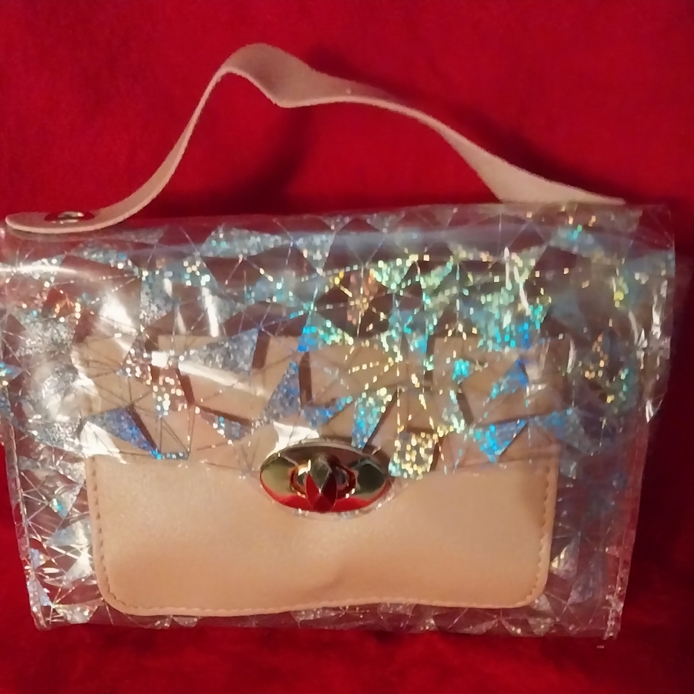 Small plastic purse